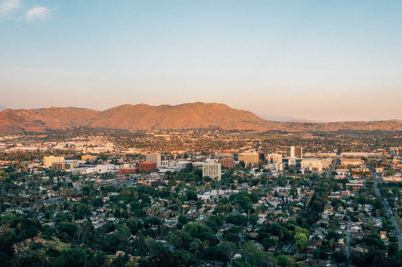 Riverside, CA landscape - Spartan College Riverside campus