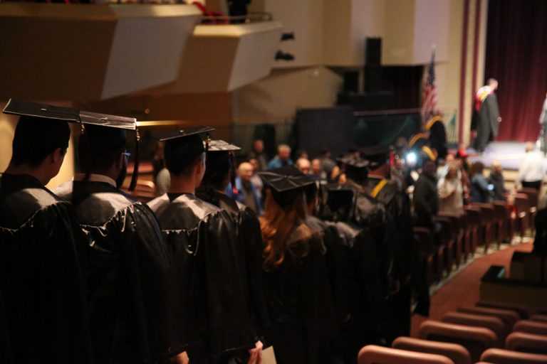 Spartan College graduation