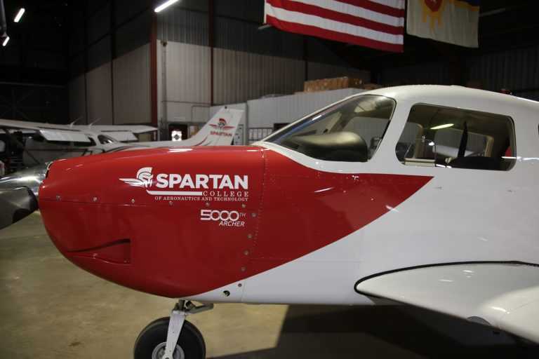 Spartan College 5000th Archer Plane