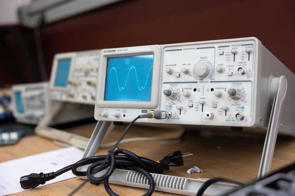 AET equipment spectrogram