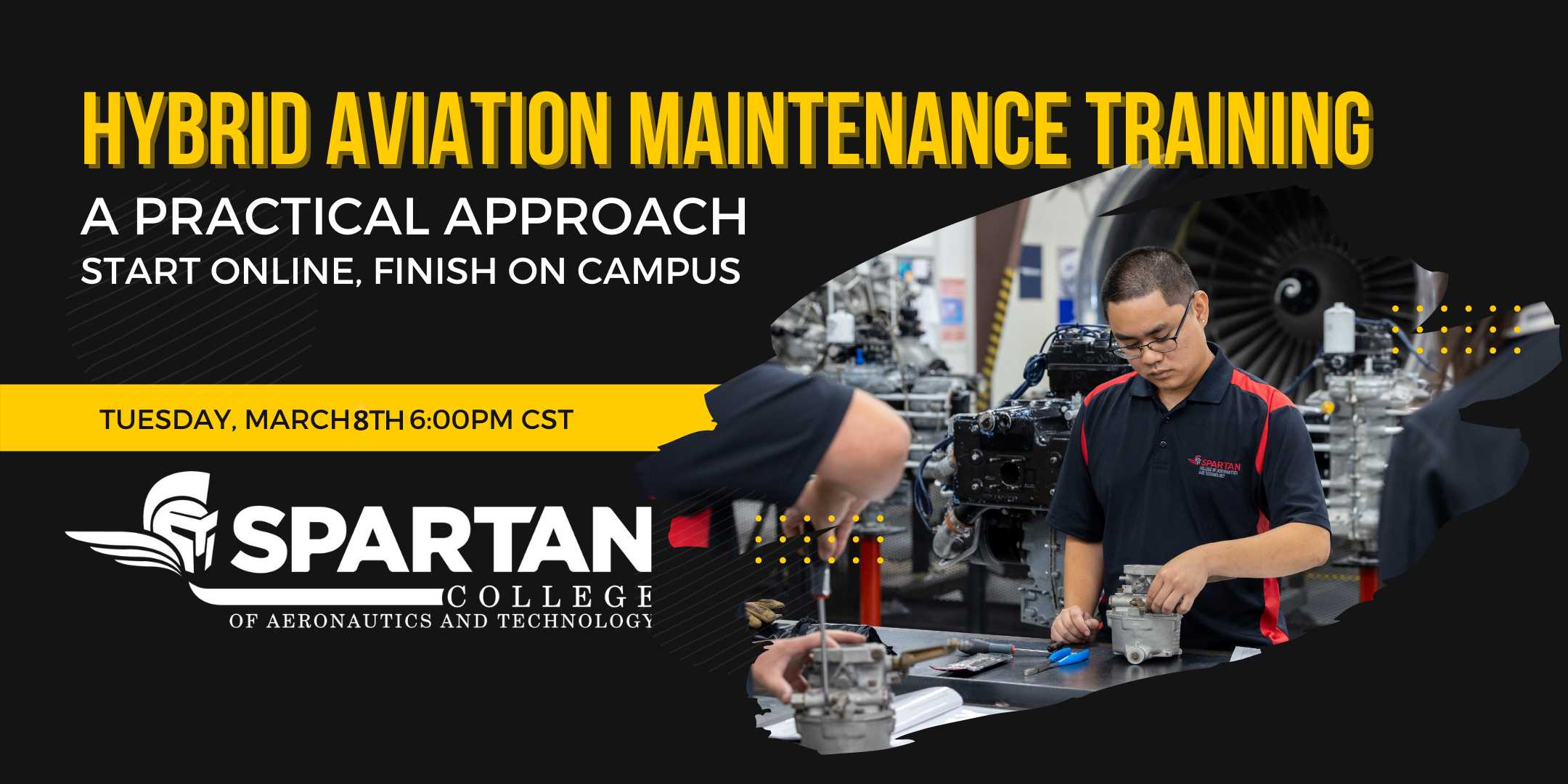 Hybrid Aviation Maintenance Training Event