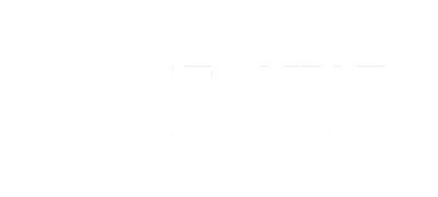 menzies aviation white logo