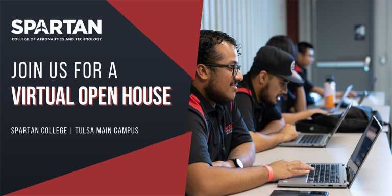 virtual open house spartan college tulsa area event
