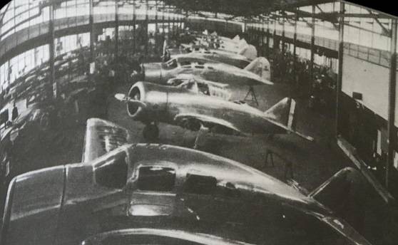Warbirds in factory