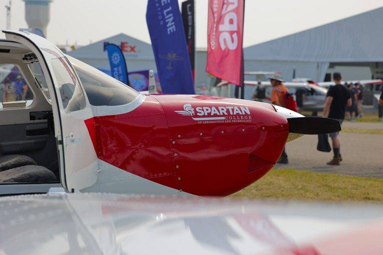 oshkosh airshow spartan college