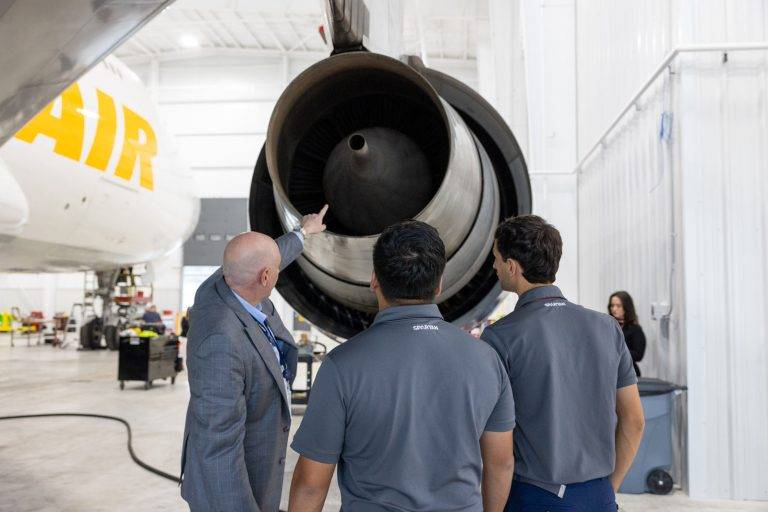 spartan education group and atlas air worldwide - atlas cadet academy partnership signing event