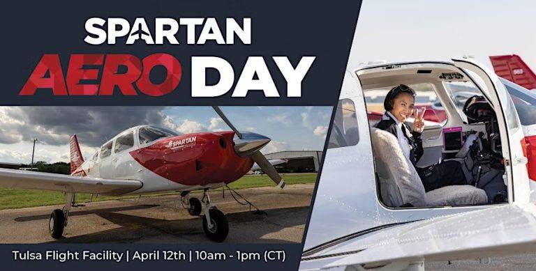 spartan aero day tulsa flight facility campus event