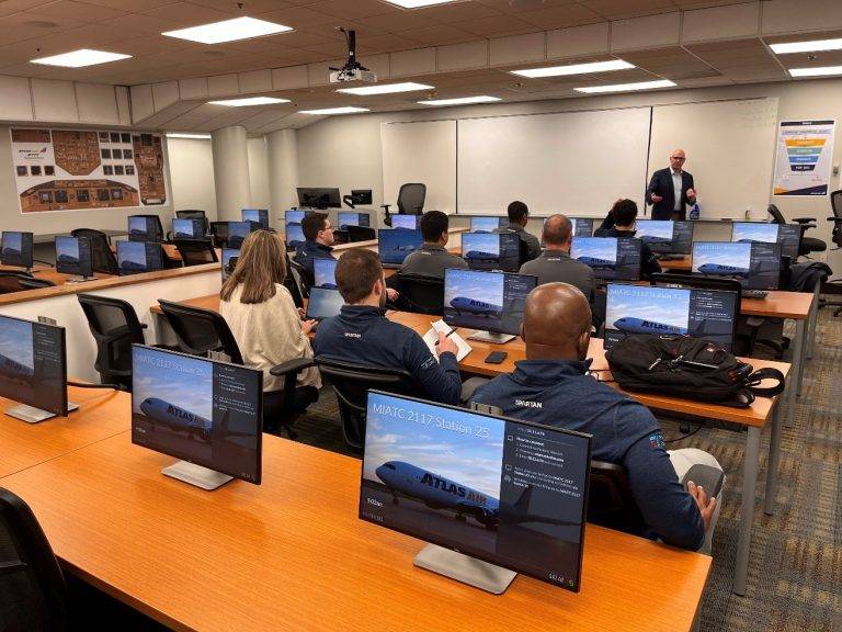 Atlas Cadet Academy Cadets Gain Hands-On Leadership Experience at Atlas Air’s Miami Training Center