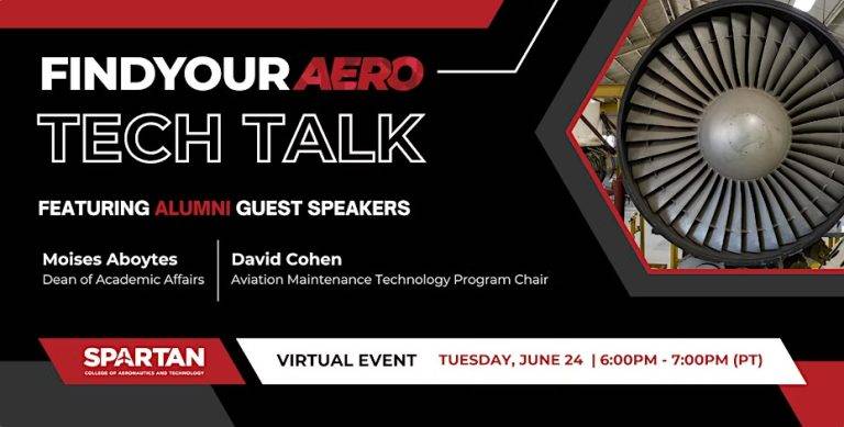 find your aero tech talk california event