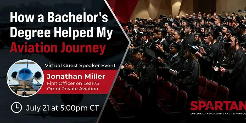 how a bachelor degree helped my aviation journey event