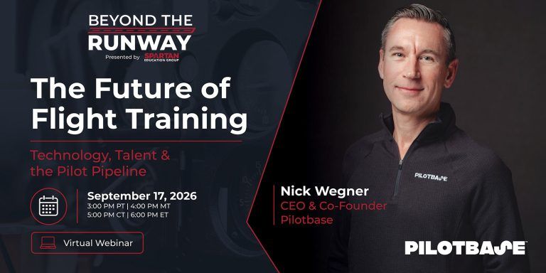 beyond the runway - the future of flight training event